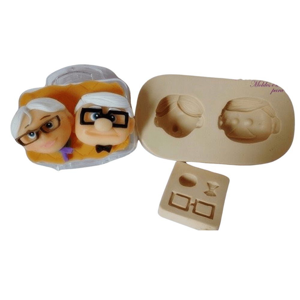 Molde de Silicone Upaixão  Sr./Sra. - Cód 276