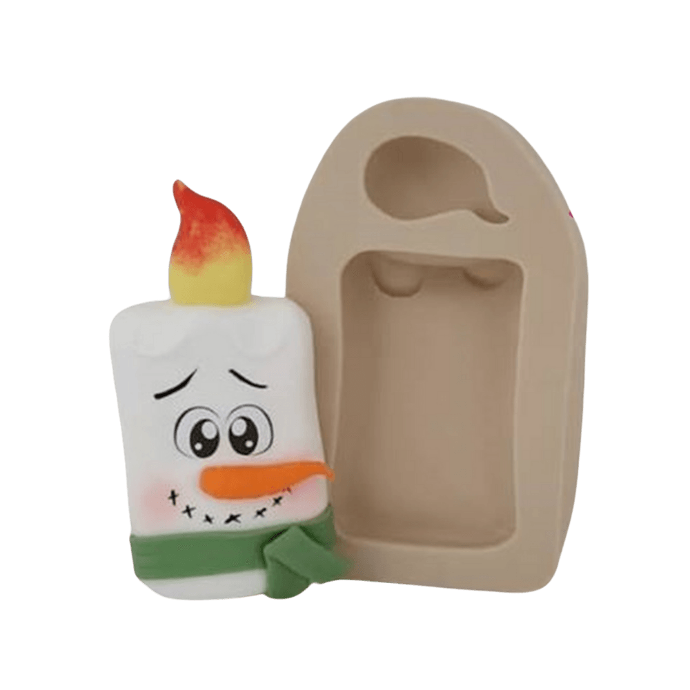Molde de Silicone Vela - Cód 496
