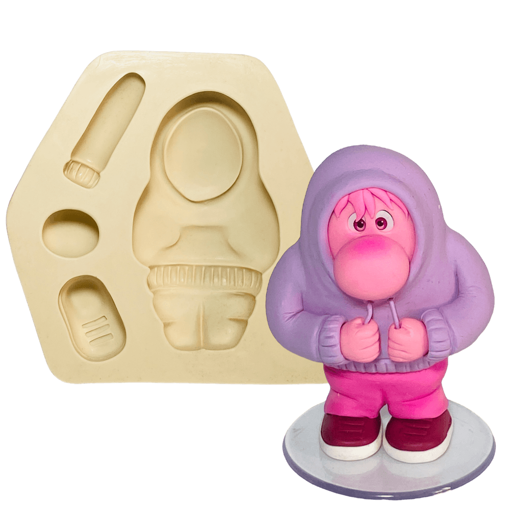 Molde de Silicone Vergonha - Cód 1561