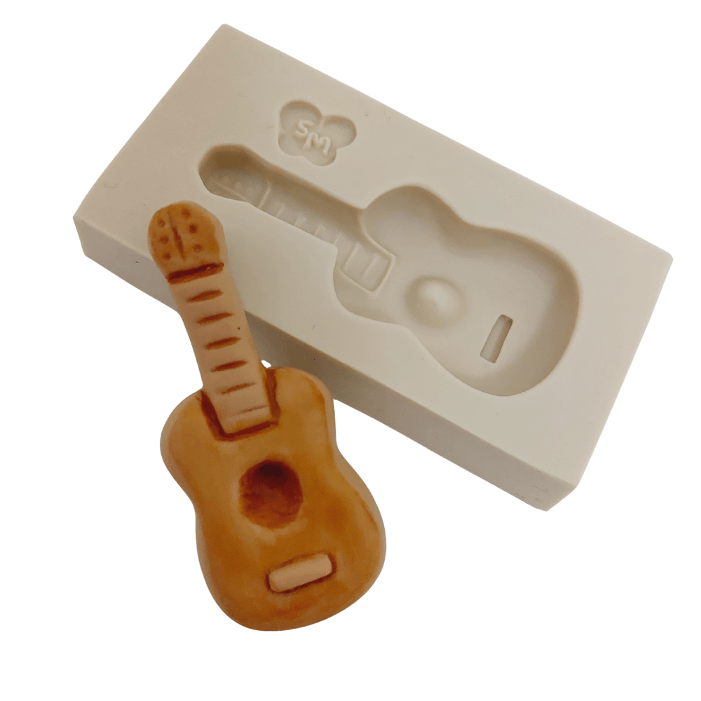 Molde de Silicone Violão da Cris - Cód 1531