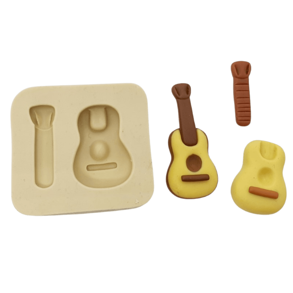 Molde de Silicone Violão da Van - Cód 711