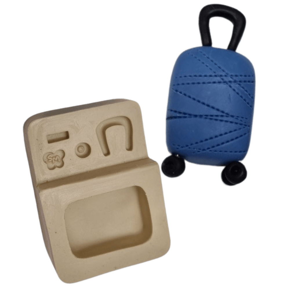 Molde de Silicone Volta ao Mundo Mala Paixão - Cód 1206