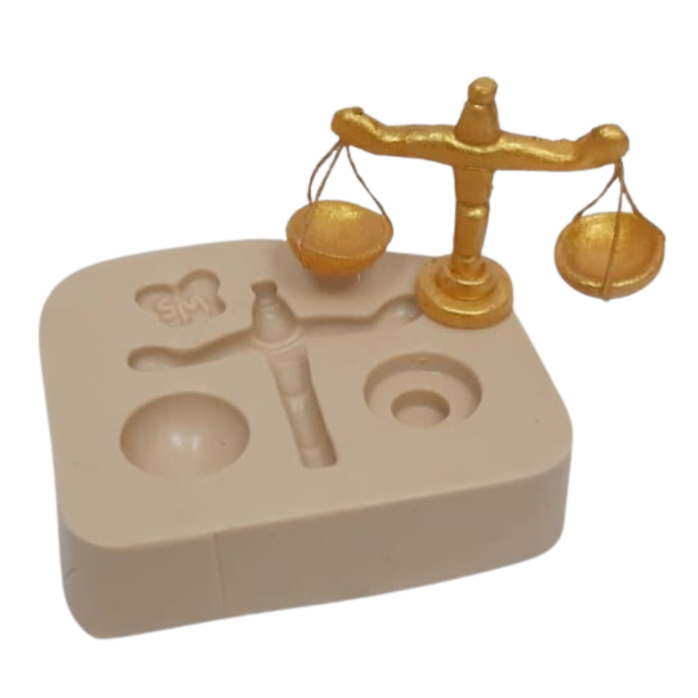 Molde de Silicone Profissões - Advogado - Cód 728