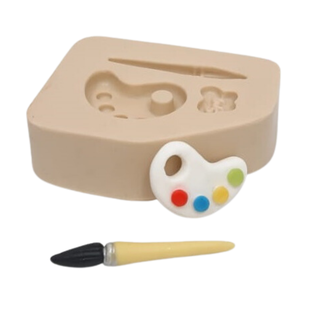 Molde de Silicone Profissões - Pintor - Cód 731