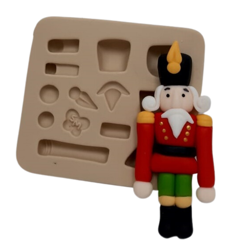 Molde de Silicone Quebra Nozes P - Cód 936