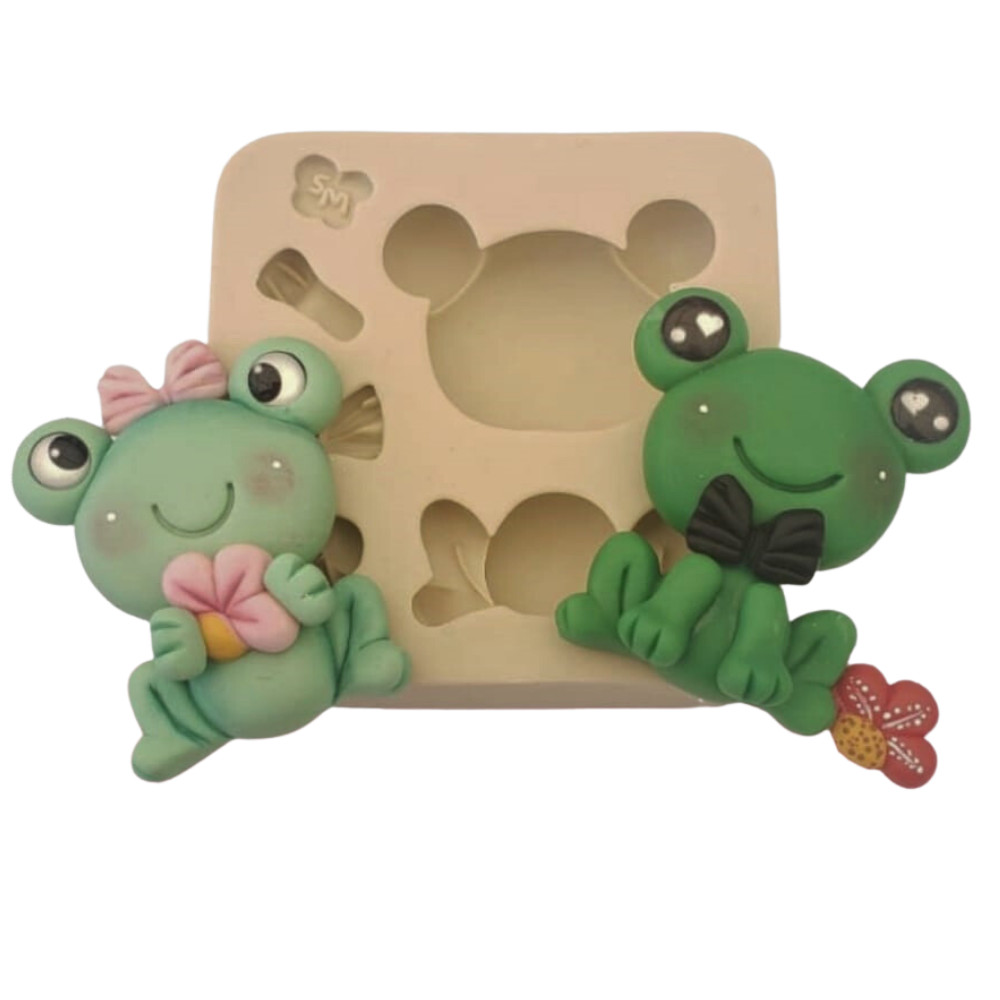 Molde de Silicone Sapinho - Cód 1334