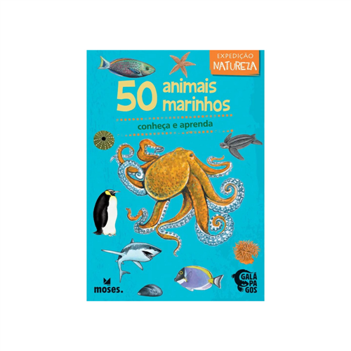 50 Bichos de Estimação - conheça e aprenda - Galápagos Jogos (Moses)