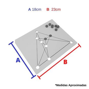 Casa da Educação - Jogo Da Velha Triangular - MMP - 45