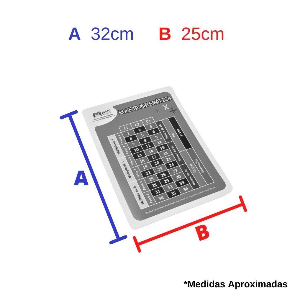 JOGO ROLETA MATEMÁTICA - EM : Números de tecido, números de EVA, brinquedos  educativos, brinquedos pedagógicos, atacado e varejo