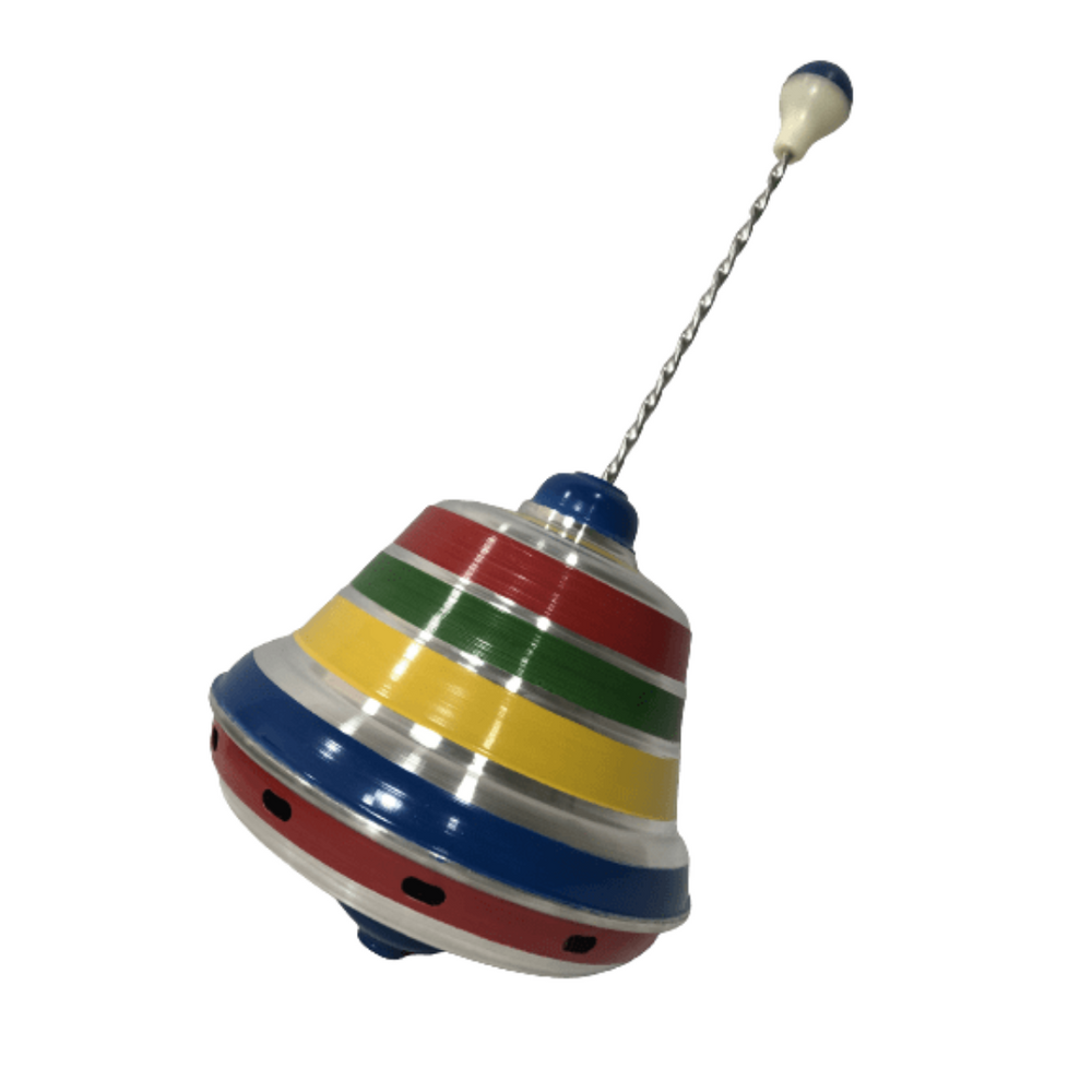 Pião Sonoro P Brinquedo Tradicional Brinquedos Bambalalão Brinquedos  Educativos