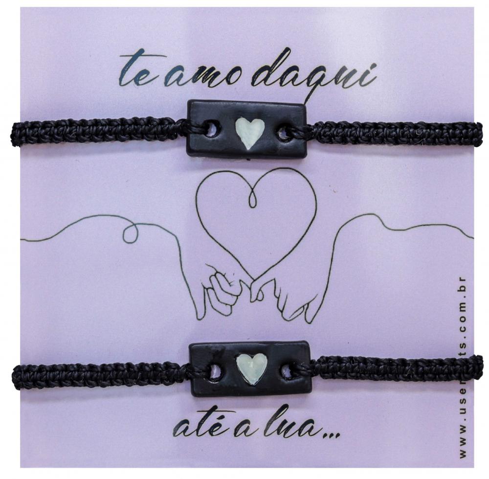 Pulseiras Casal - Te Amo