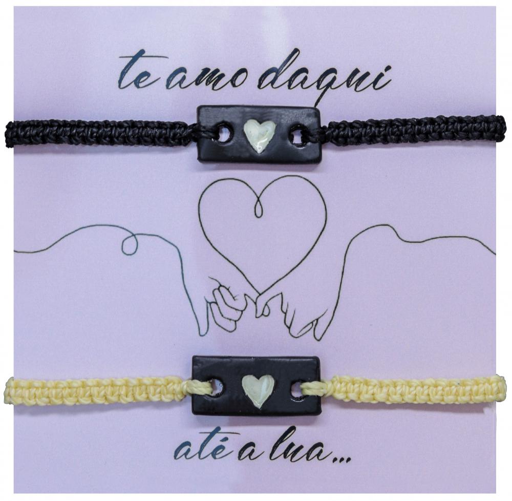 Pulseiras Casal - Te Amo