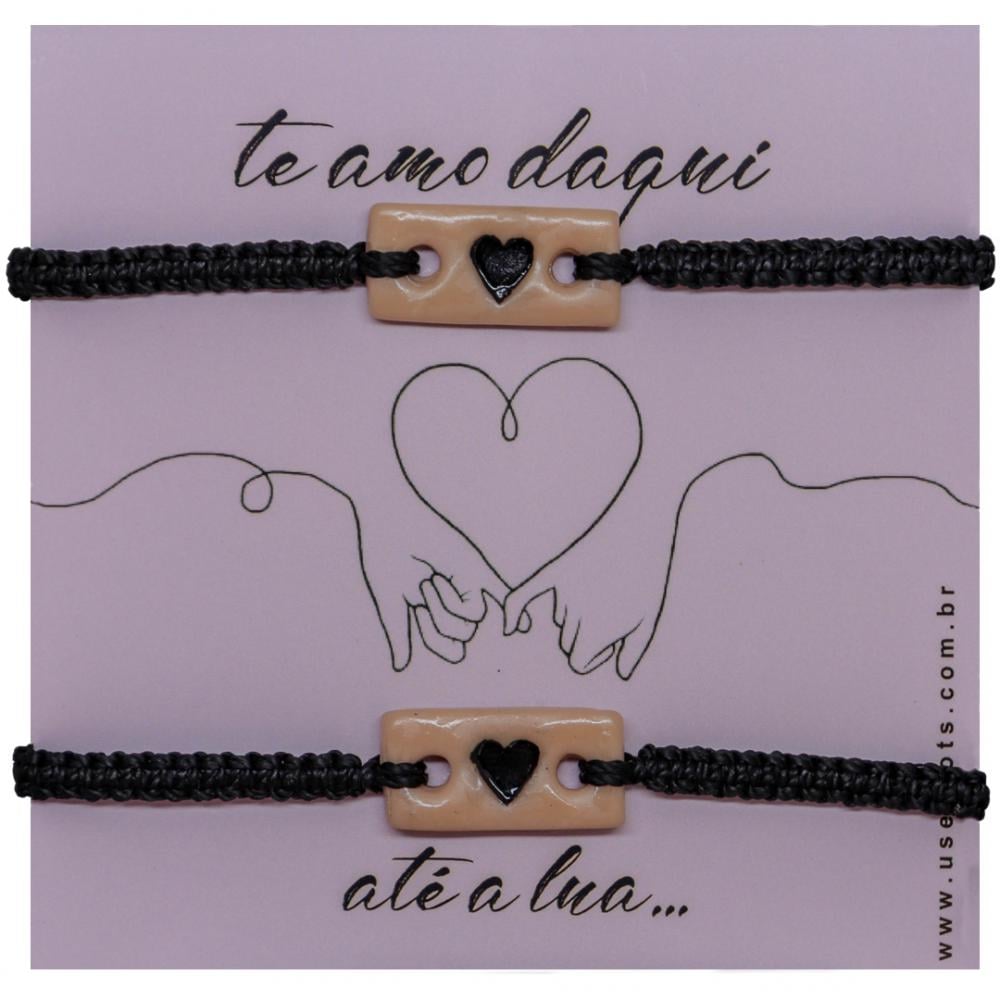 Pulseiras Casal - Te Amo