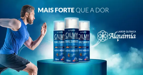 CALMY BÁLSAMO 150ML LOÇÃO ANALGESICA ALQUIMIA LABOR QUÍMICA