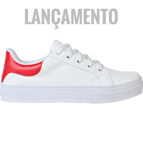 sneakers vermelho