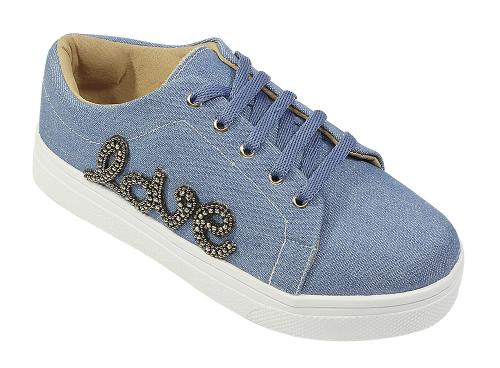 comprar tenis jeans feminino