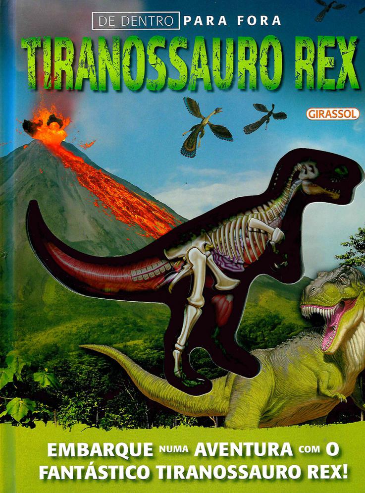 Livro Brinquedo O Mundo dos Dinossauros: T-Rex - Papel Picado