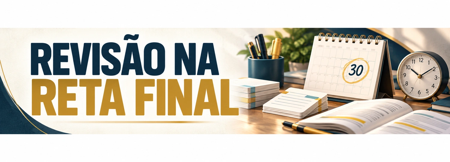 Como revisar para concurso na reta final: plano para os últimos 30 dias