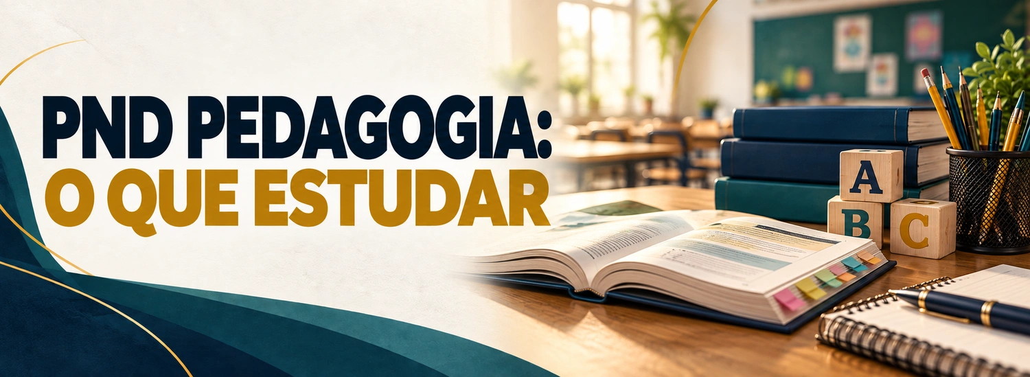 PND Pedagogia: o que estudar e como organizar sua preparação