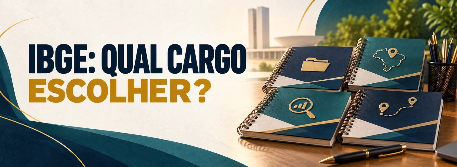 Qual a diferença entre os cargos do IBGE: administrativo, supervisor, qualidade e operacional regional