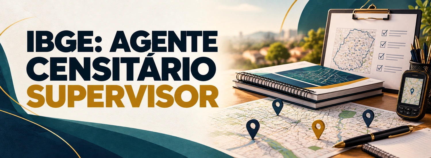 Agente Censitário Supervisor do IBGE: o que faz e como se preparar