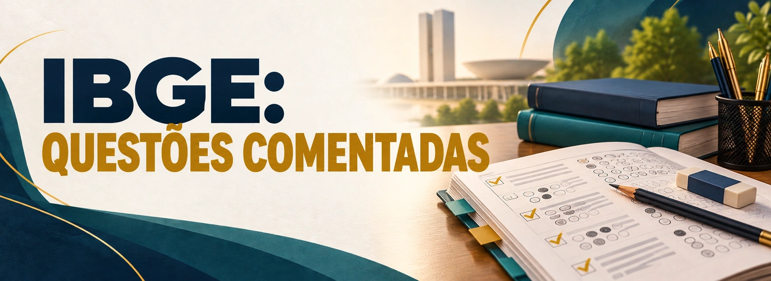 Questões comentadas para o IBGE: como estudar pelos seus erros