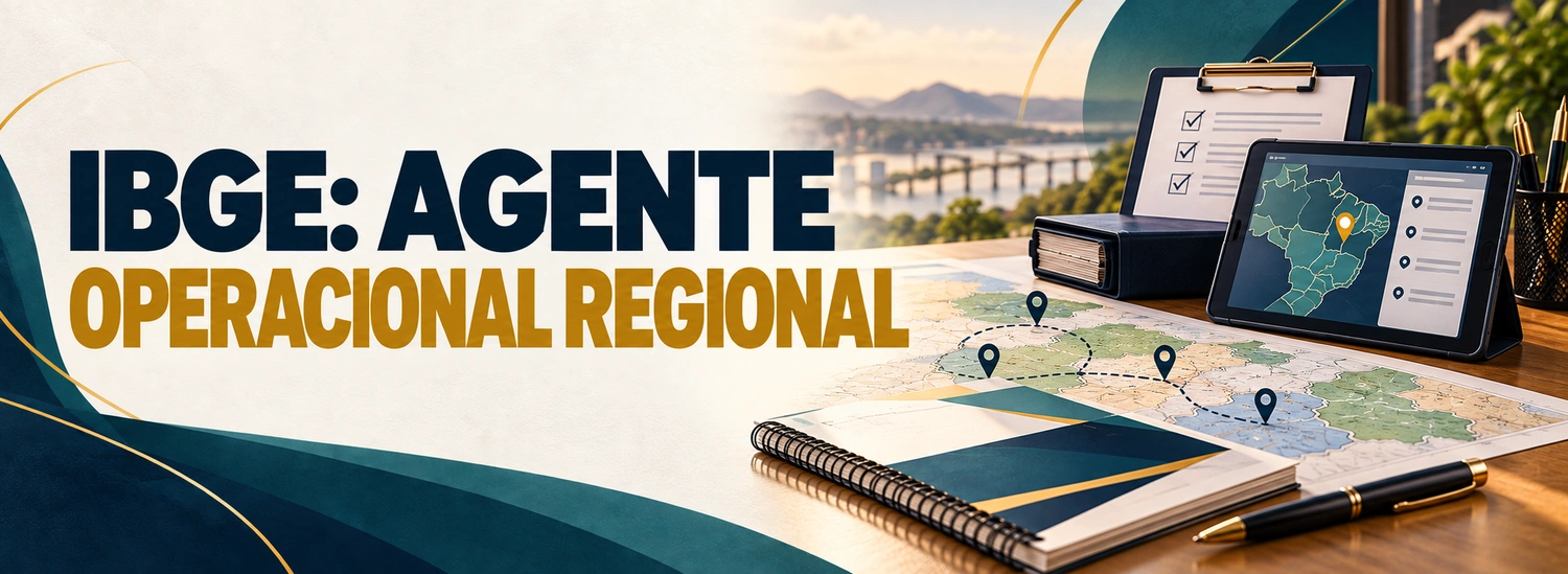 Agente Operacional Regional do IBGE: o que faz e o que estudar para passar