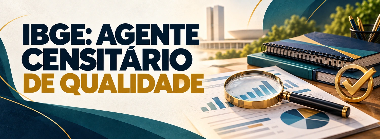 Agente Censitário de Qualidade do IBGE: guia completo para a seleção
