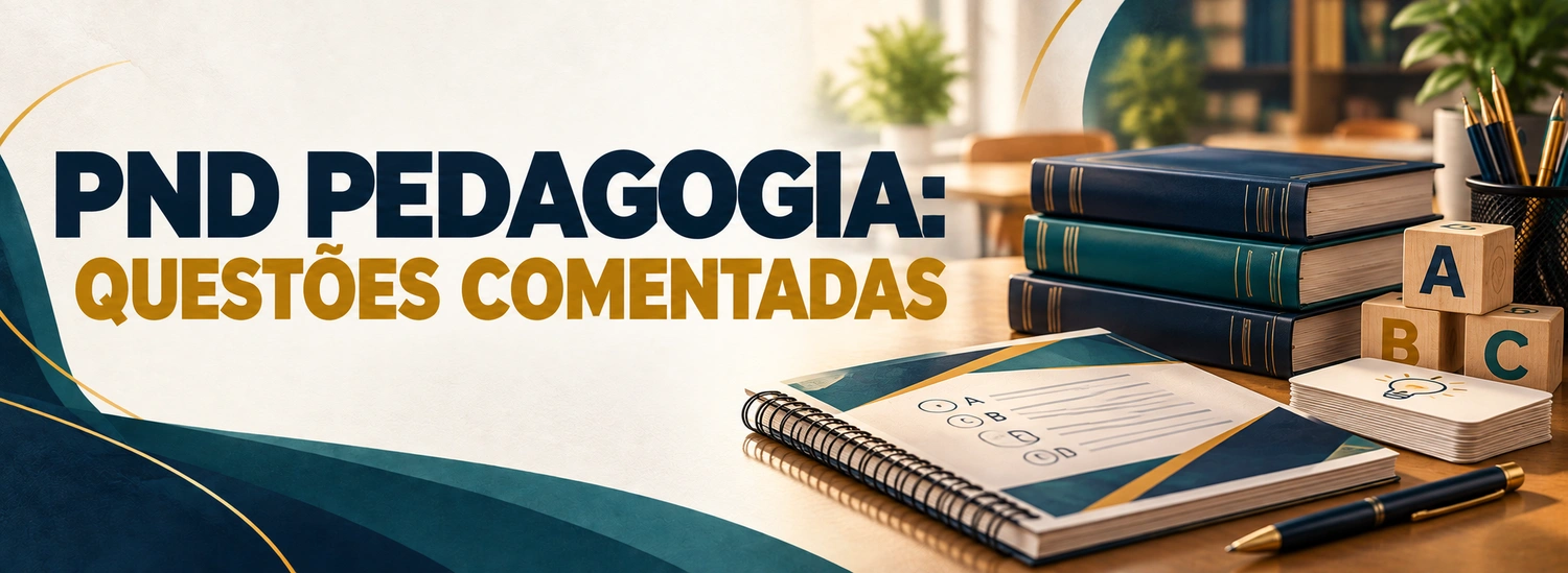 PND Pedagogia: questões comentadas para praticar e revisar