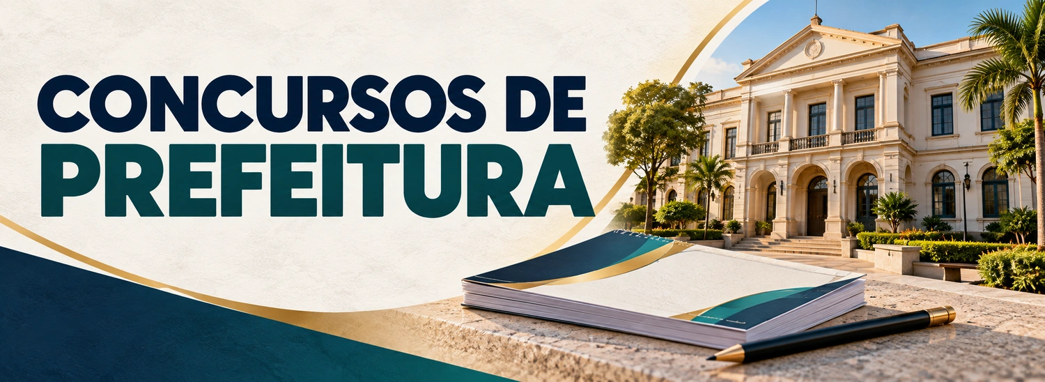 O que estudar para concurso de prefeitura: guia para organizar sua preparação