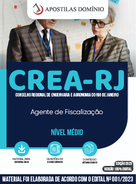 Apostila Concurso CRESS RJ 2022 Agente Administrativo