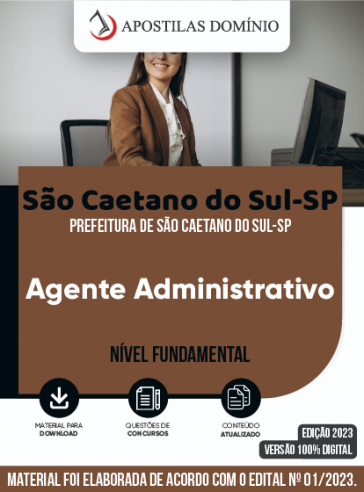 Apostila Pref São Caetano do Sul SP 2023 Mestre Cerimônia