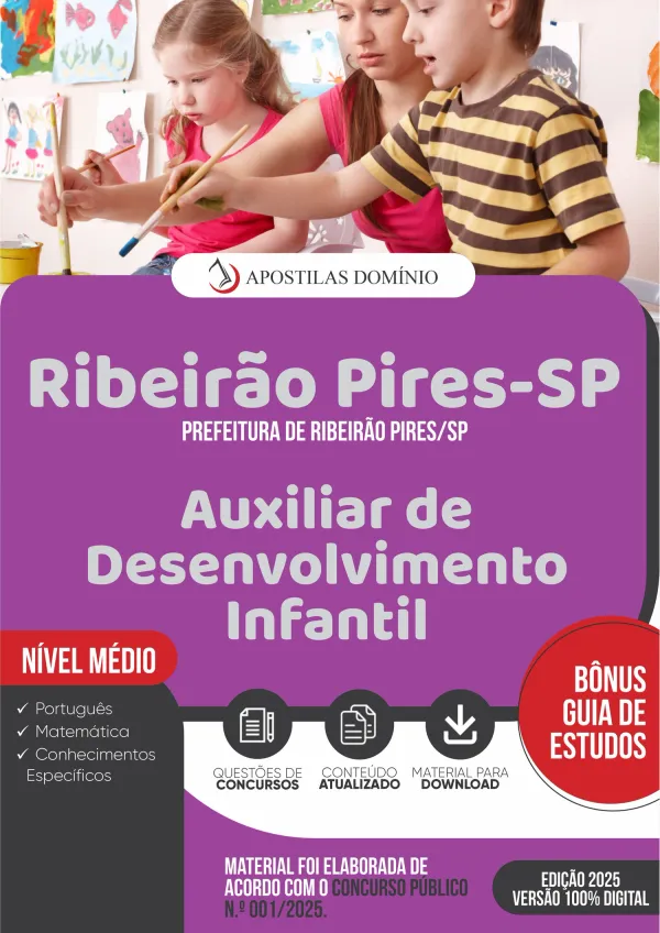 Apostila Concurso Ribeirão Pires (SP) 2025