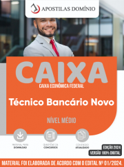 Apostila CAIXA 2026 - Técnico Bancário Novo