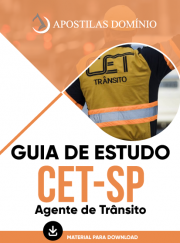Guia de Estudo do CET-SP - Agente de Trânsito
