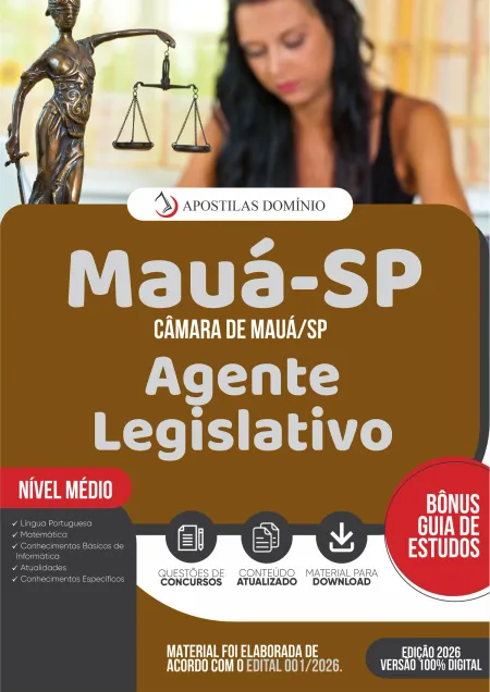 Apostila Câmara de Mauá/SP 2026 - Agente Legislativo