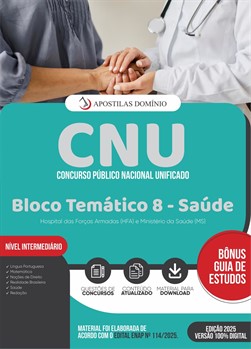 Apostila CNU 2025 - Bloco Temático 8 - Saúde