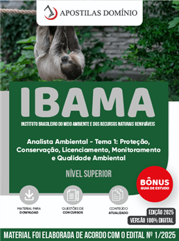 Apostila IBAMA 2025 - Analista Ambiental