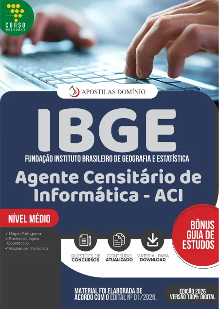 Apostila IBGE 2026 - Agente Censitário de Informática