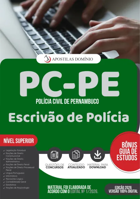 Apostila PC/PE 2026 - Escrivão de Polícia