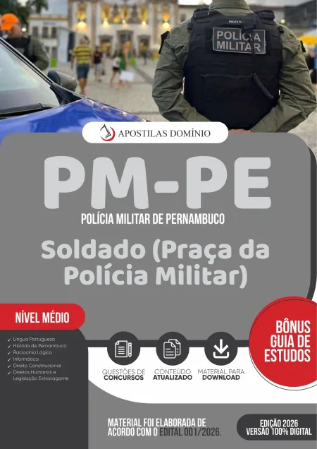 Apostila PM/PE 2026 - Soldado