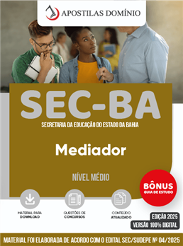 Apostila SEC-BA 2025 - Mediador