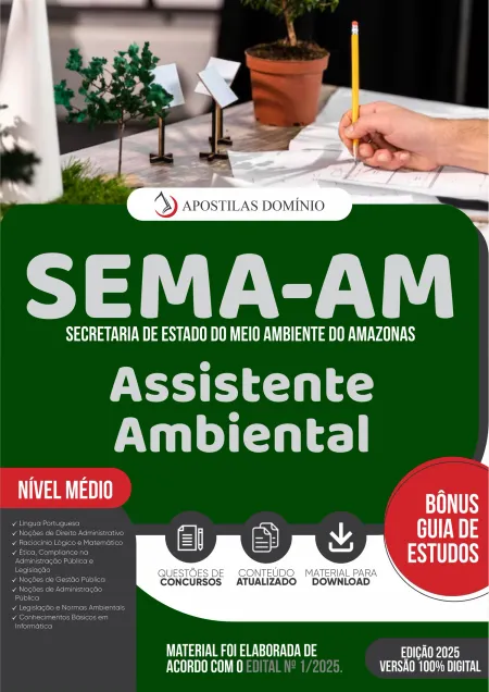 Apostila SEMA/AM 2026 - Assistente Ambiental