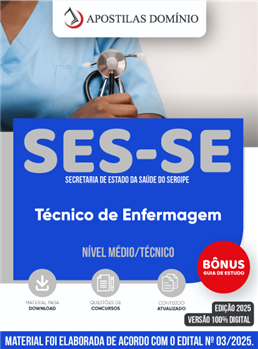 Apostila SES-SE 2025 - Técnico de Enfermagem