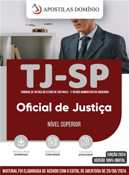 Apostila TJ-SP 2025 - Oficial de Justiça