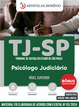 Apostila TJ-SP 2025 - Psicólogo Judiciário