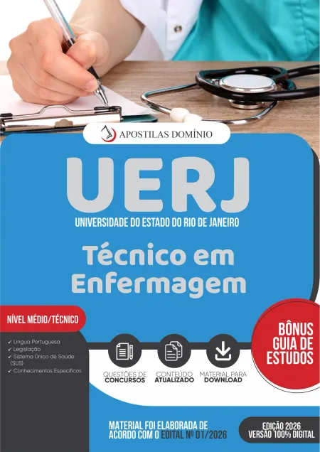 Apostila UERJ 2026 - Técnico em Enfermagem