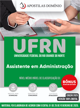 Apostila UFRN 2025 - Assistente em Administração