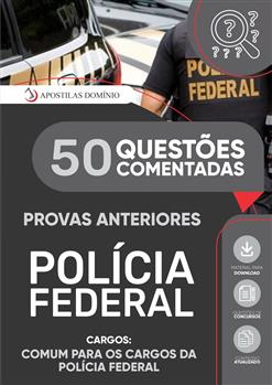 Caderno de Questões Polícia Federal 2025 - Agente Administrativo