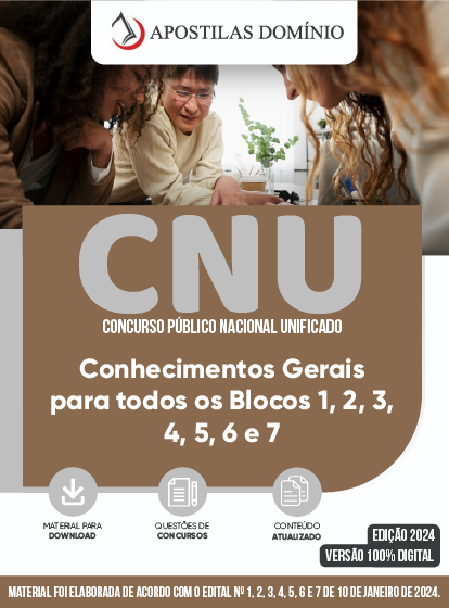 Apostila Concurso CNU 2024